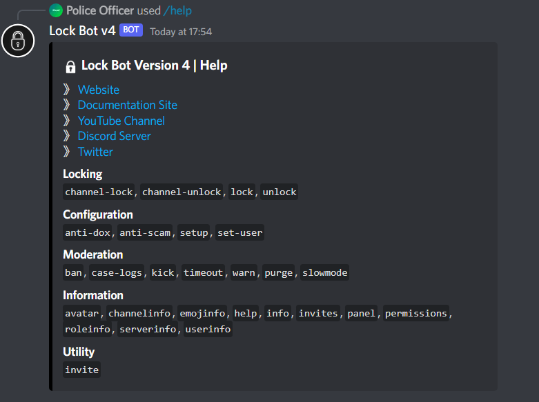 Need help with Channel Lock – Discord